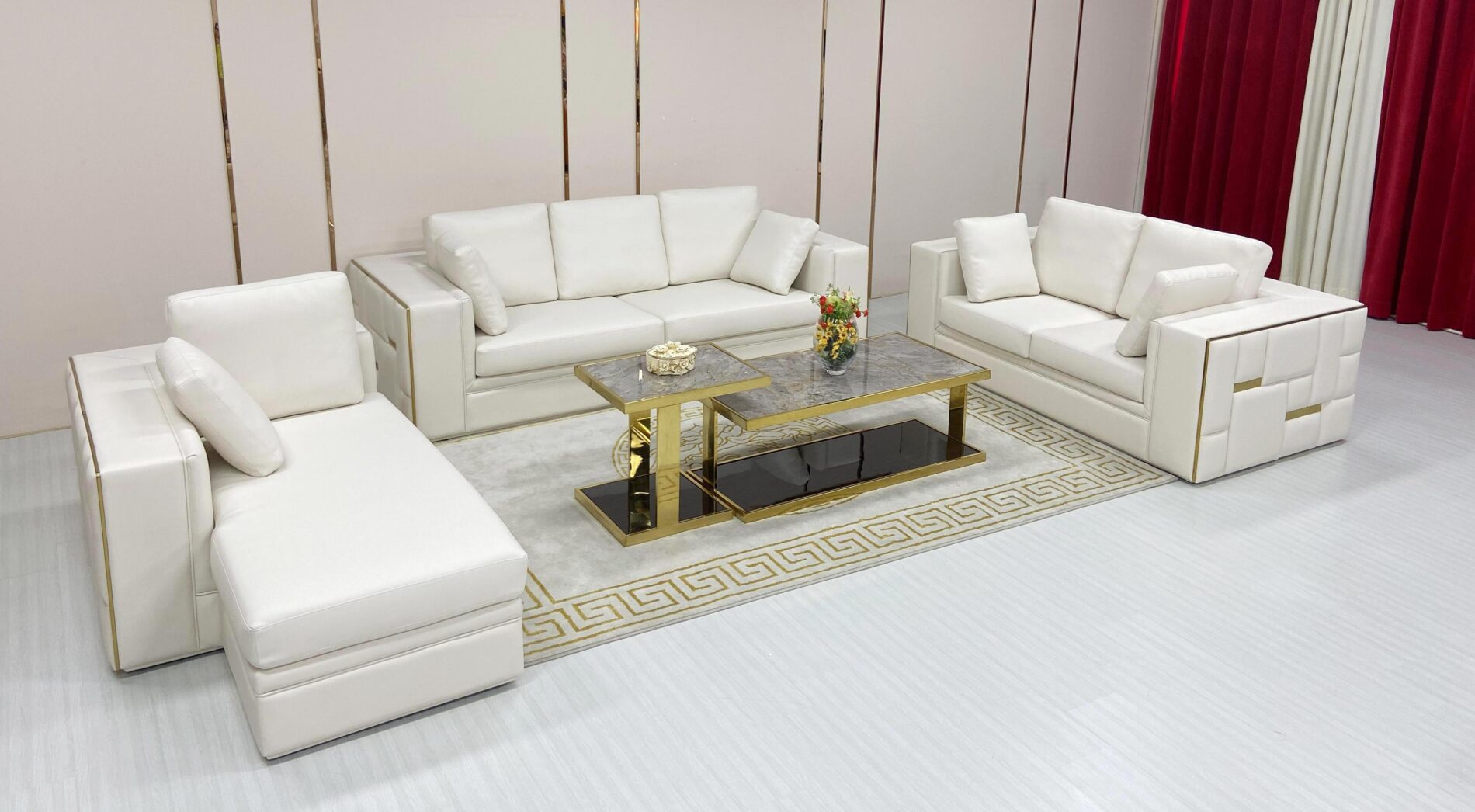 Sofa: S003 & Coffee Table: CT066
