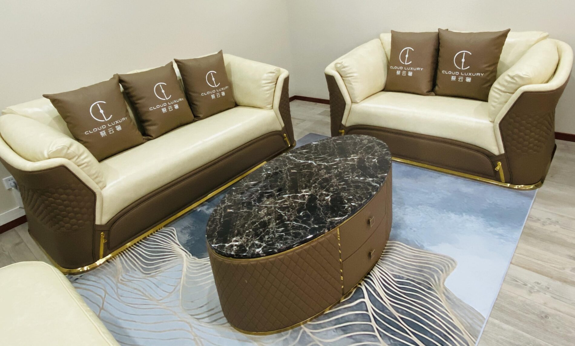 Sofa: S008 & Coffee Table: CT104